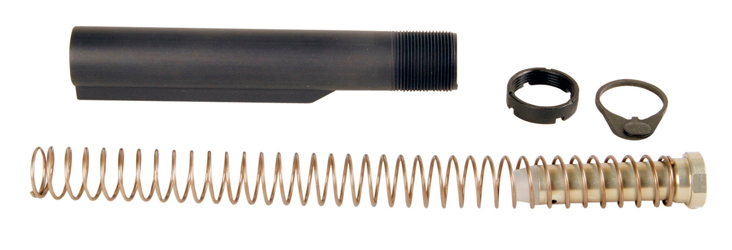 LBE Unlimited Gray Mil-Spec 6 Position Buffer Tube Kit for AR-15