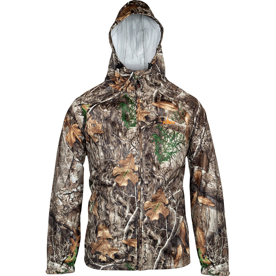 Habit Camo Packable Rain Jacket 2X Realtree Edge Pattern