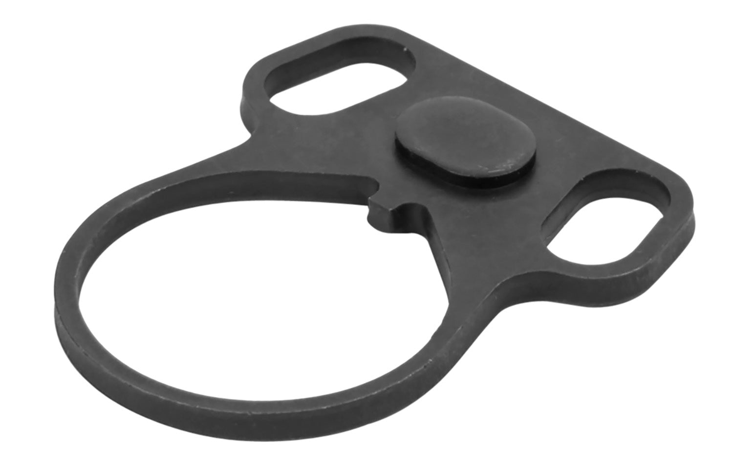 LBE Unlimited Black Steel Ambi End Plate for AR-15