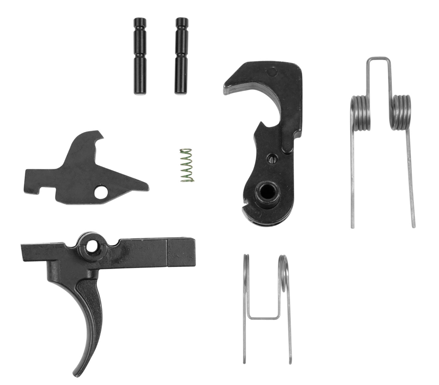 LBE Unlimited ARTRGRP AR-15 Mil-Spec Curved Trigger Group Black Finish