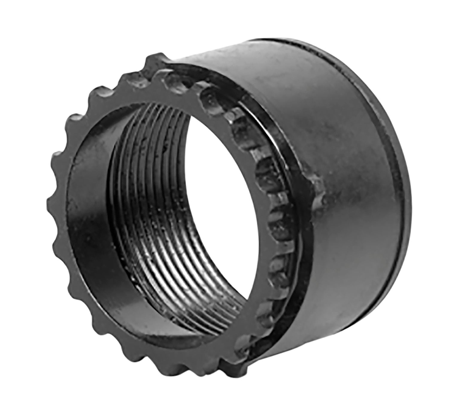 LBE Unlimited ARBNT308 AR-10 Barrel Nut Black Phosphate 4130 Steel