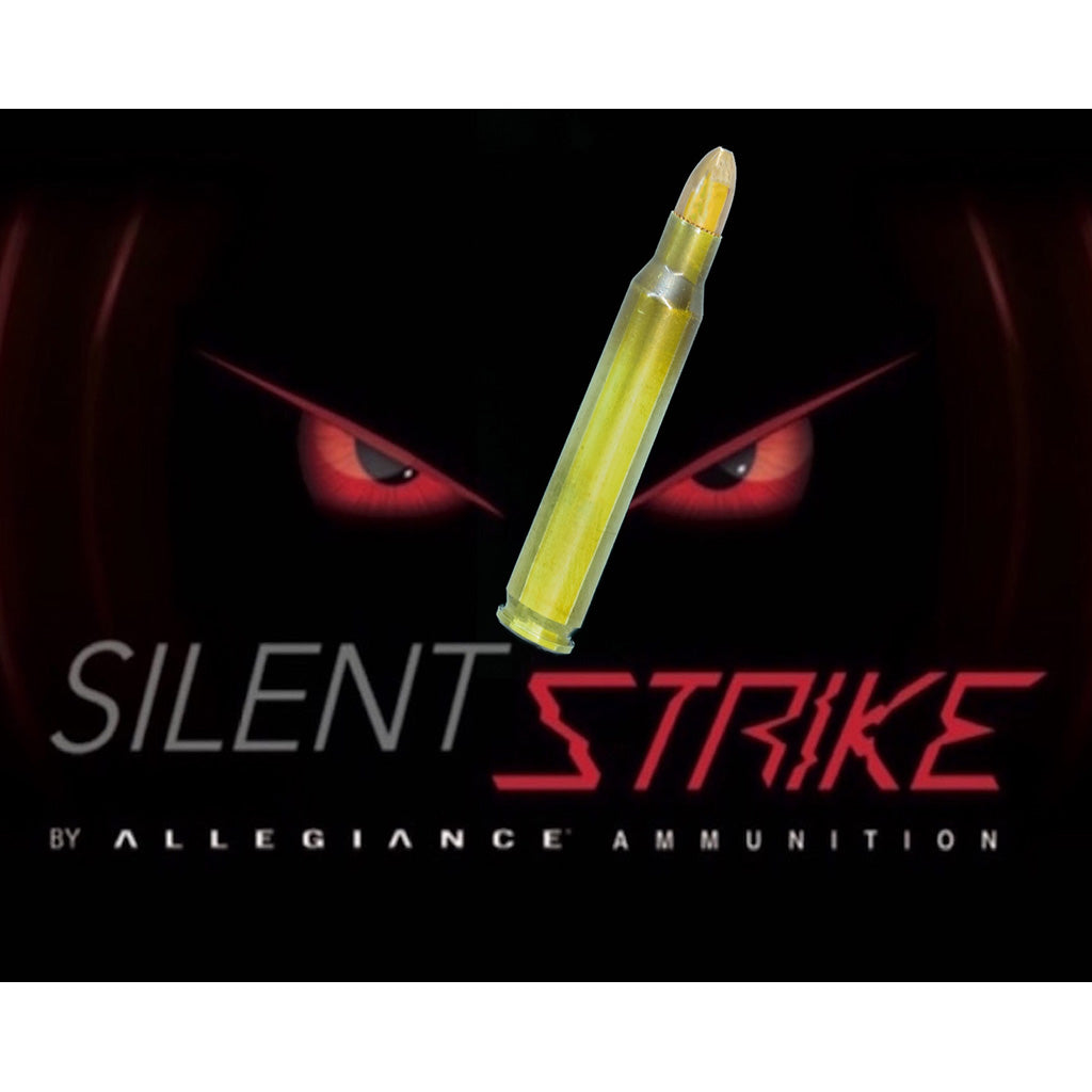 Allegiance 9mm Luger / Parabellum SilentStrike 140 grain Hollow Point Frangible ammunition