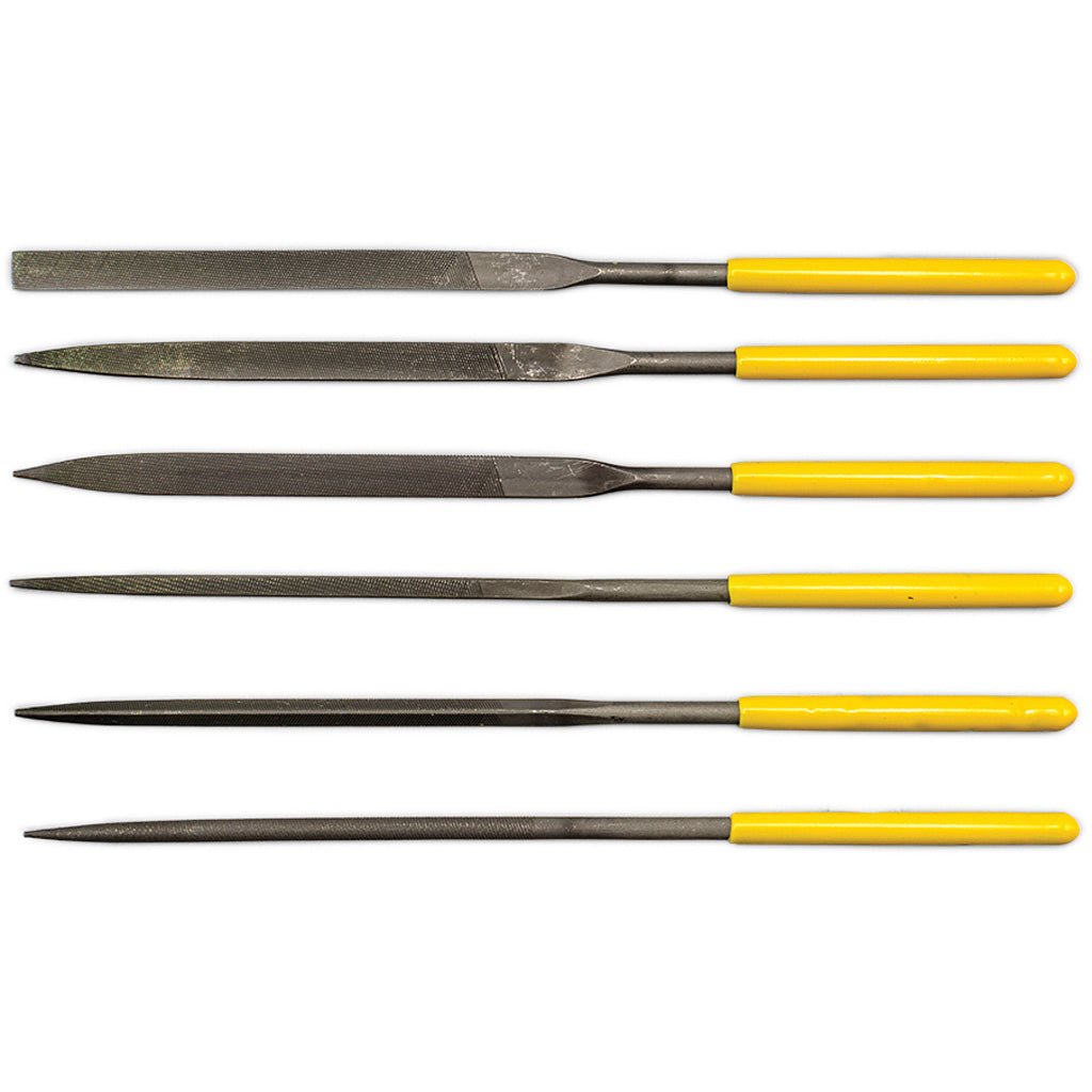 Otis 6 Piece Needle File Gunsmithing Set with Storage Pouch