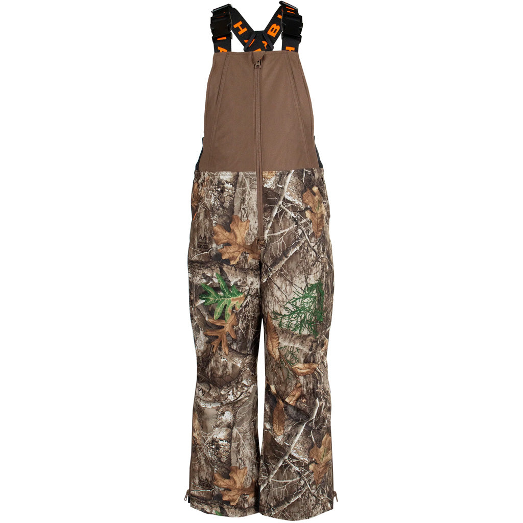 Habit Youth Realtree Edge Cedar Branch Waterproof Insulated Bib Small