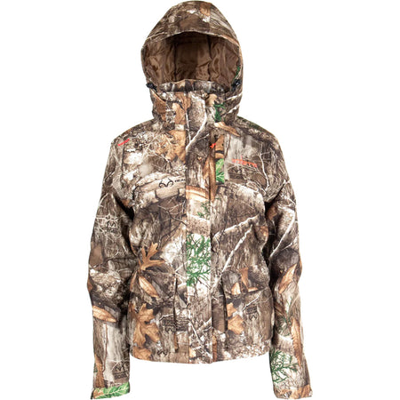 Habit Cedar Branch Ladies Insulated Waterproof Parka Realtree Edge Small