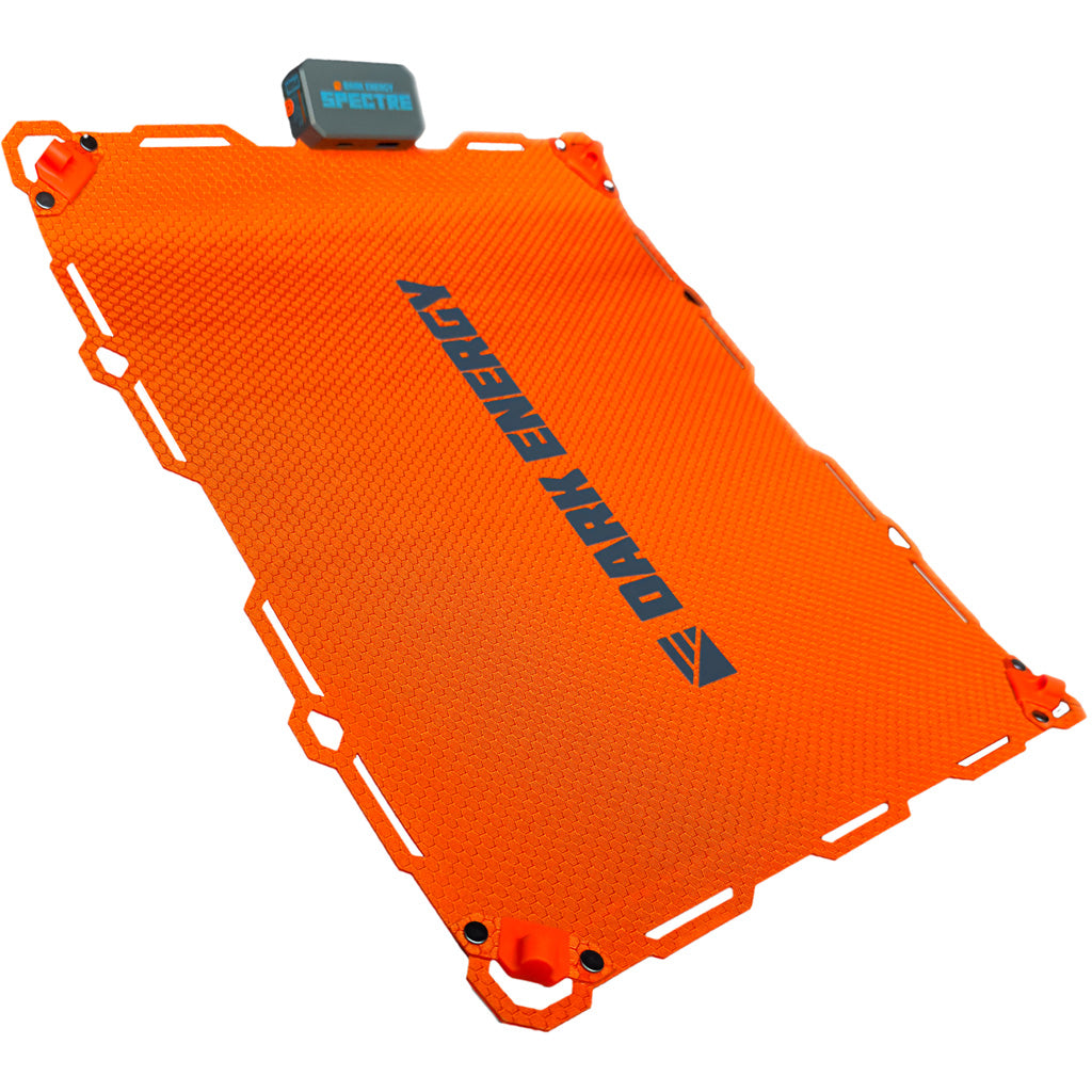 Dark Energy Spectre 15W Portable Solar Panel HI-Vis Orange