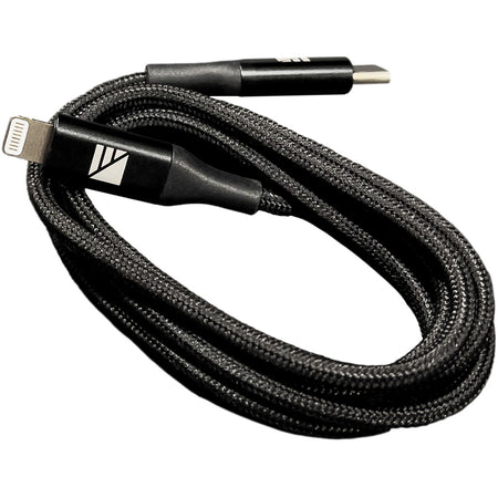 Dark Energy Lightning to USB-C Cable 18W Black