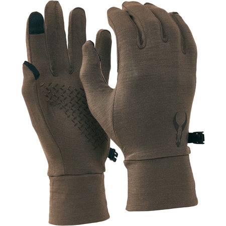 Badlands Pecora Lightweight Merino Glove Liner MUD - Small