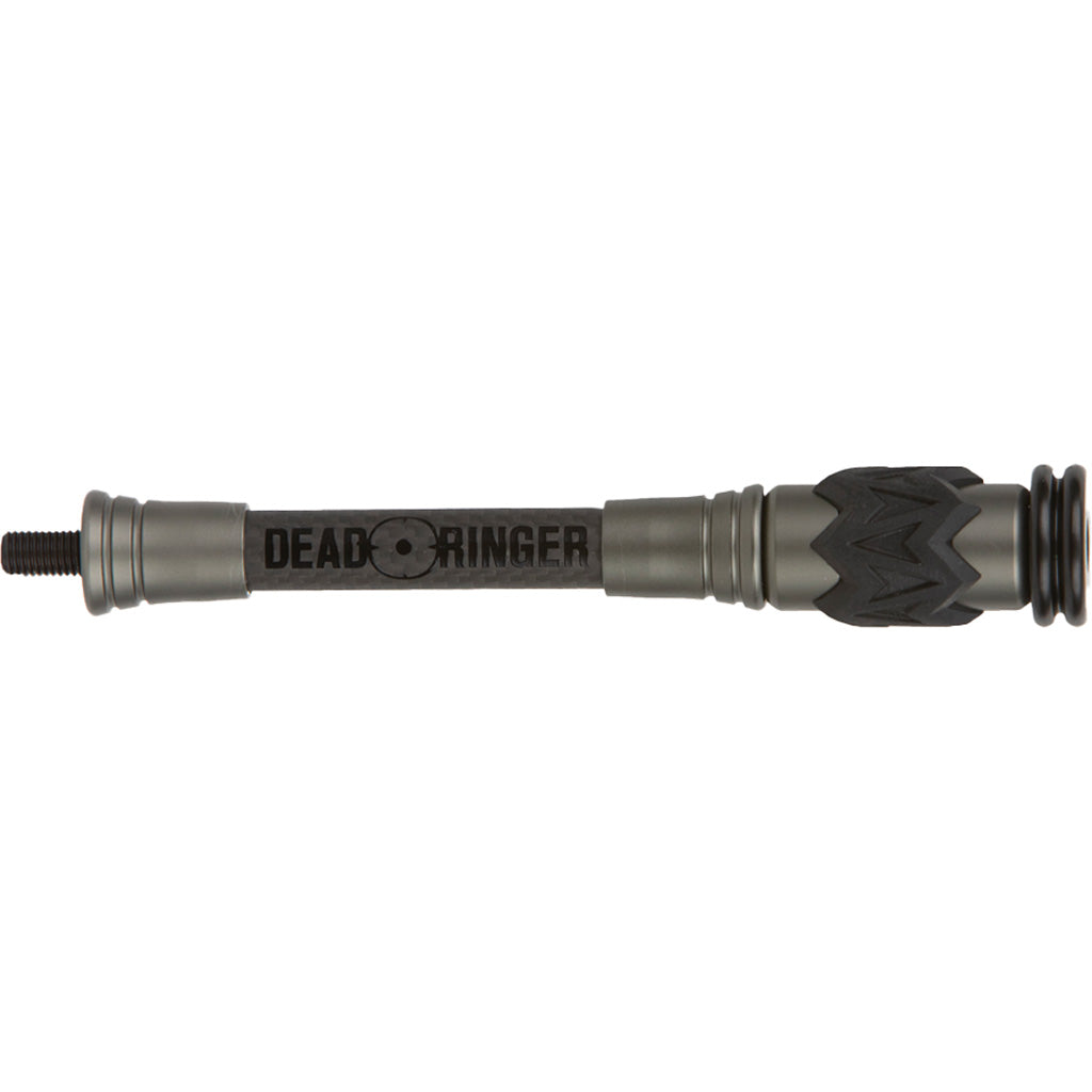 Dead Ringer Black Series Carbon Bow Stabilizer with Dampening - 6 in. Black