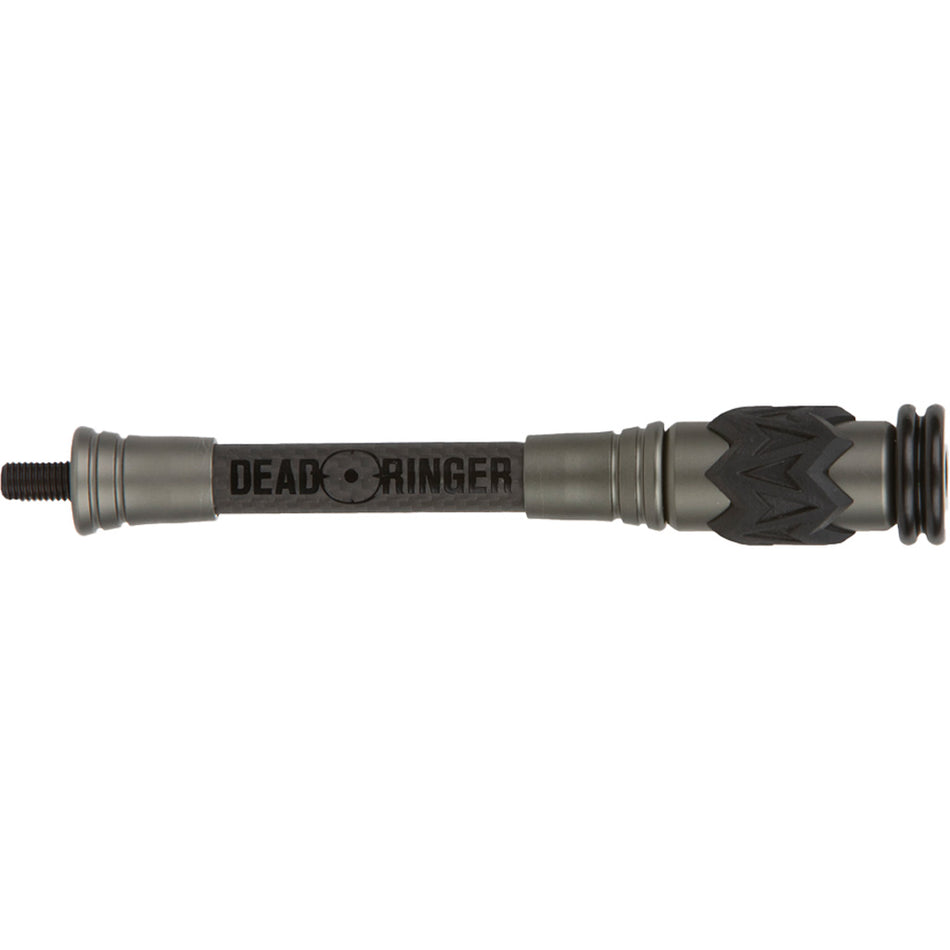 Dead Ringer Black Series Carbon Bow Stabilizer with Dampening - 6 in. Black