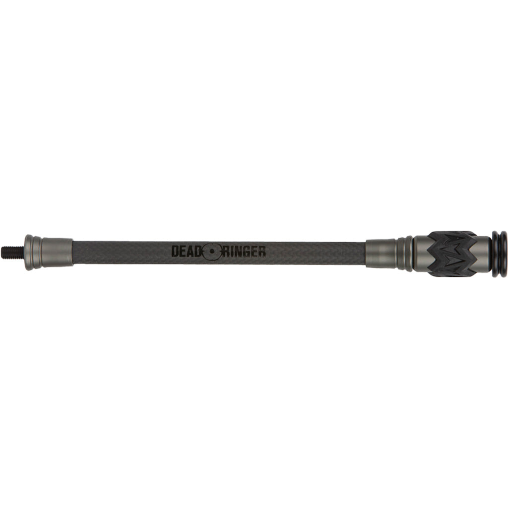 Dead Ringer Black Series Carbon Bow Stabilizer with Dampening - 10 in. Black