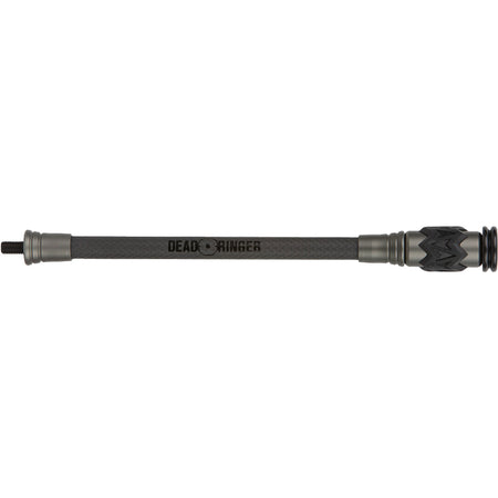 Dead Ringer Black Series Carbon Bow Stabilizer with Dampening - 10 in. Black