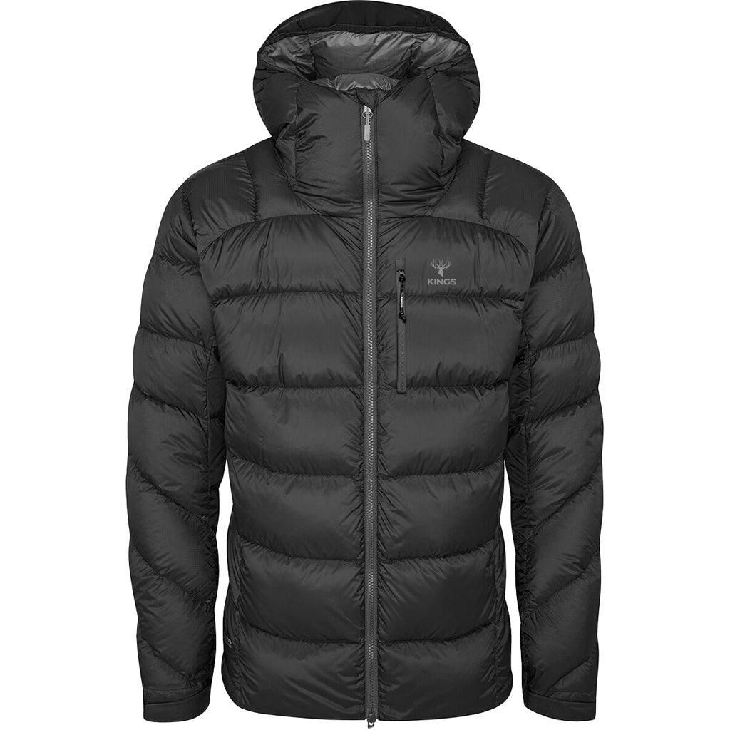 Kings Black Lightweight Puffy Jacket Size Large