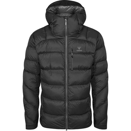 Kings Black Lightweight Puffy Jacket Size XL