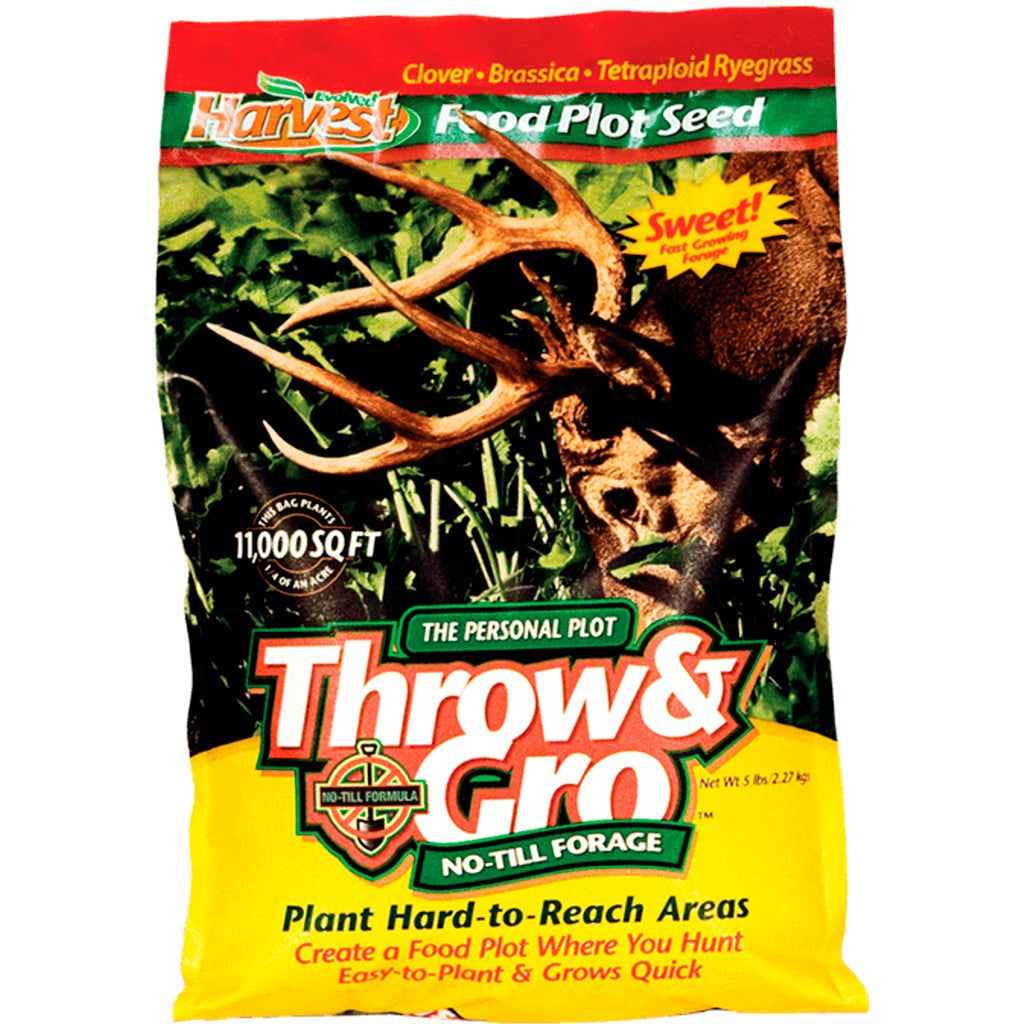 Evolved Throw & Grow Clover Blend Seed 5 lb Food Plot