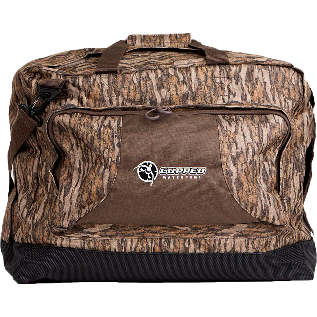 Cupped Wader Gear Bag Mossy Oak Bottomland Pattern