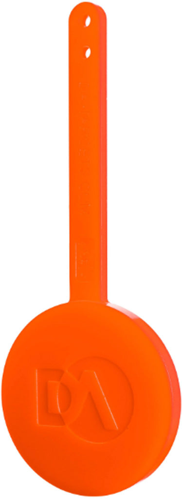 DA Targets Non-Reactive Orange Polymer Gong Target 4 in.