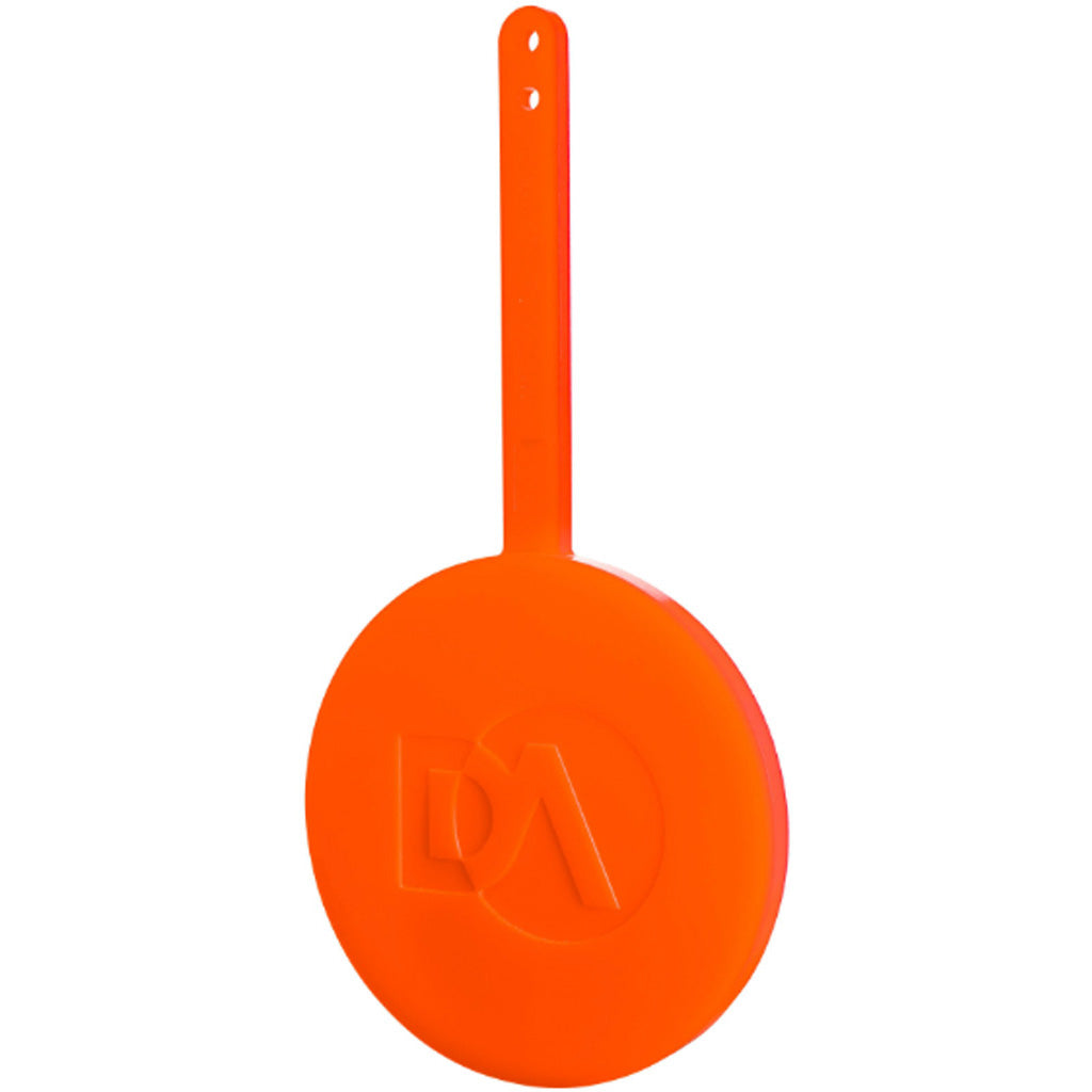 DA Targets Non-Reactive Orange Polymer Gong Target 6 in.