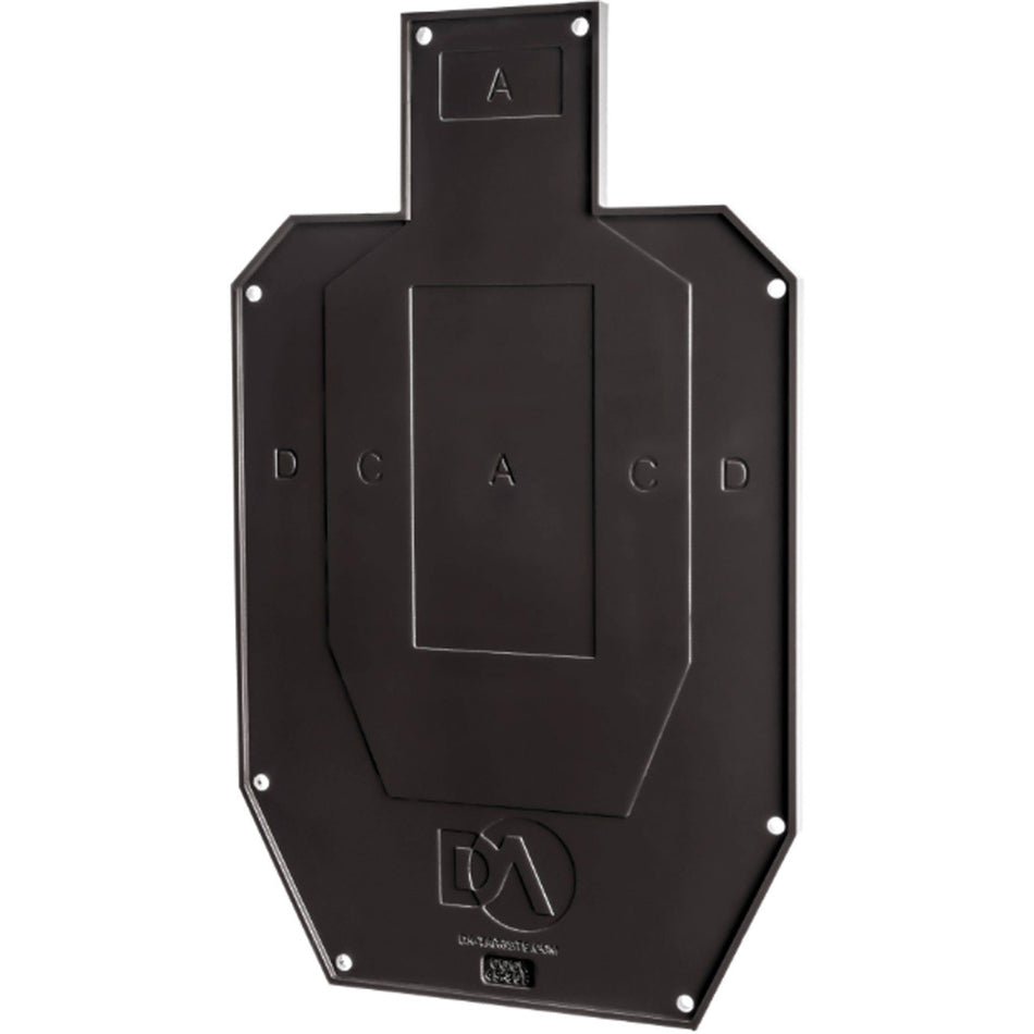 DA Targets Half-Size Reactive Silhouette Polymer Target Cool