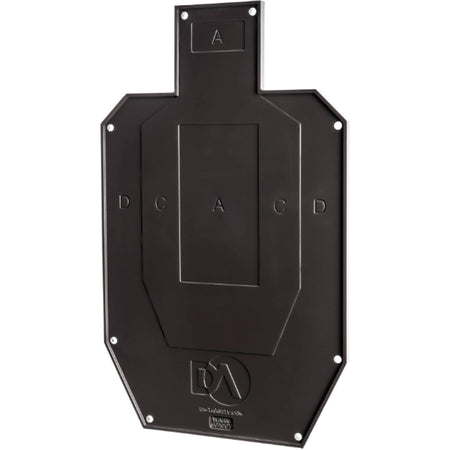 DA Targets Half-Size Reactive Silhouette Polymer Target Warm