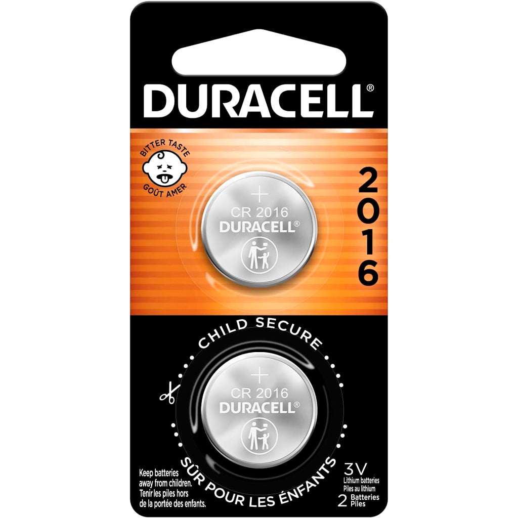 Duracell 2-Pack 2016 Lithium Coin Cell Battery