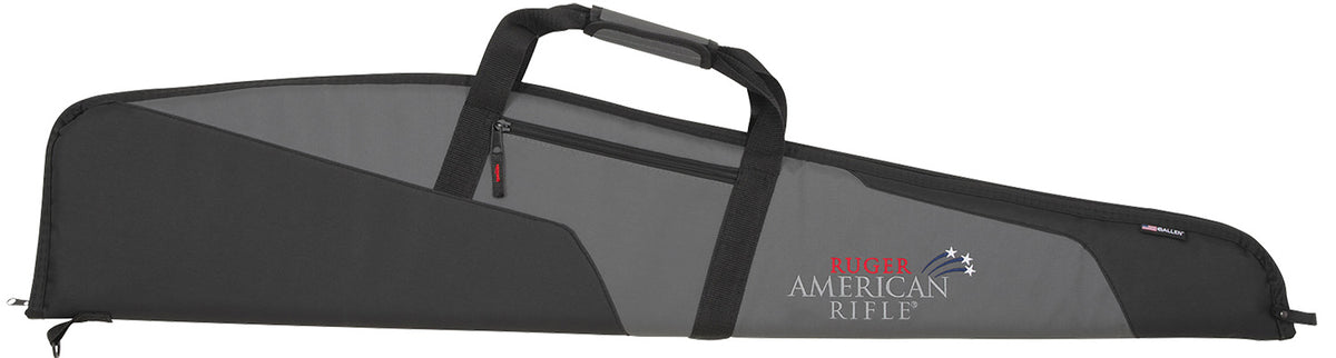 Ruger 27433 46-Inch American Rifle Case Gray Endura Black Panel Foam Padding