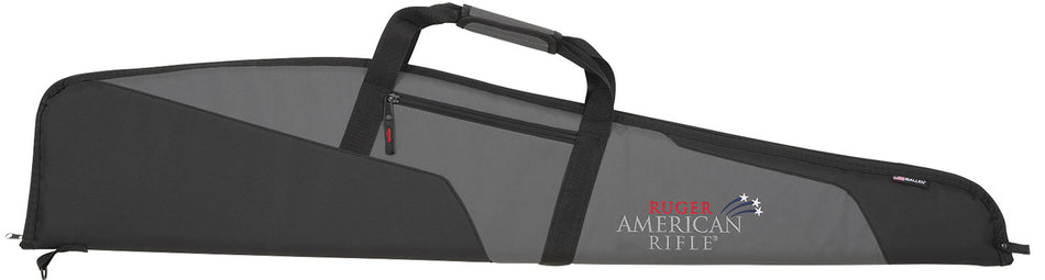 Ruger 27433 46-Inch American Rifle Case Gray Endura Black Panel Foam Padding