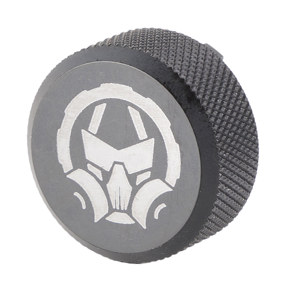 Dead Air DM3000 P-Series Ghost Mask Suppressor Front Cap Tool Steel Black Finish