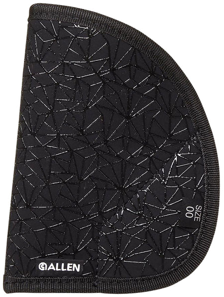 Allen 44902 Spiderweb In-Pocket CCW Holster Size 00 Black Nylon, Compatible with 2-3" Barrel Revolvers, Ambidextrous