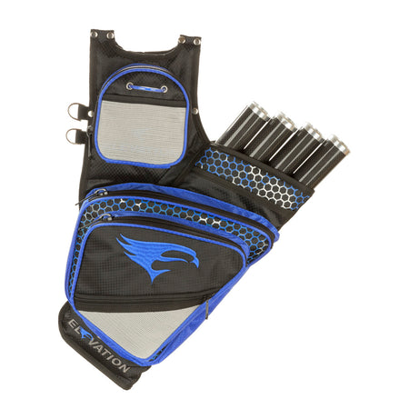 Elevation Adrenalin Right-Hand Quiver in Black/Blue