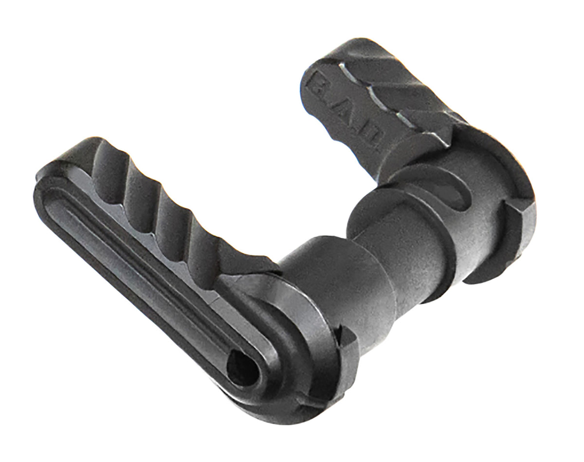 Battle Arms Development BADASSPRO Ambidextrous 90/60 Degree Safety Selector for AR-15 Black Phosphate 8620 Steel