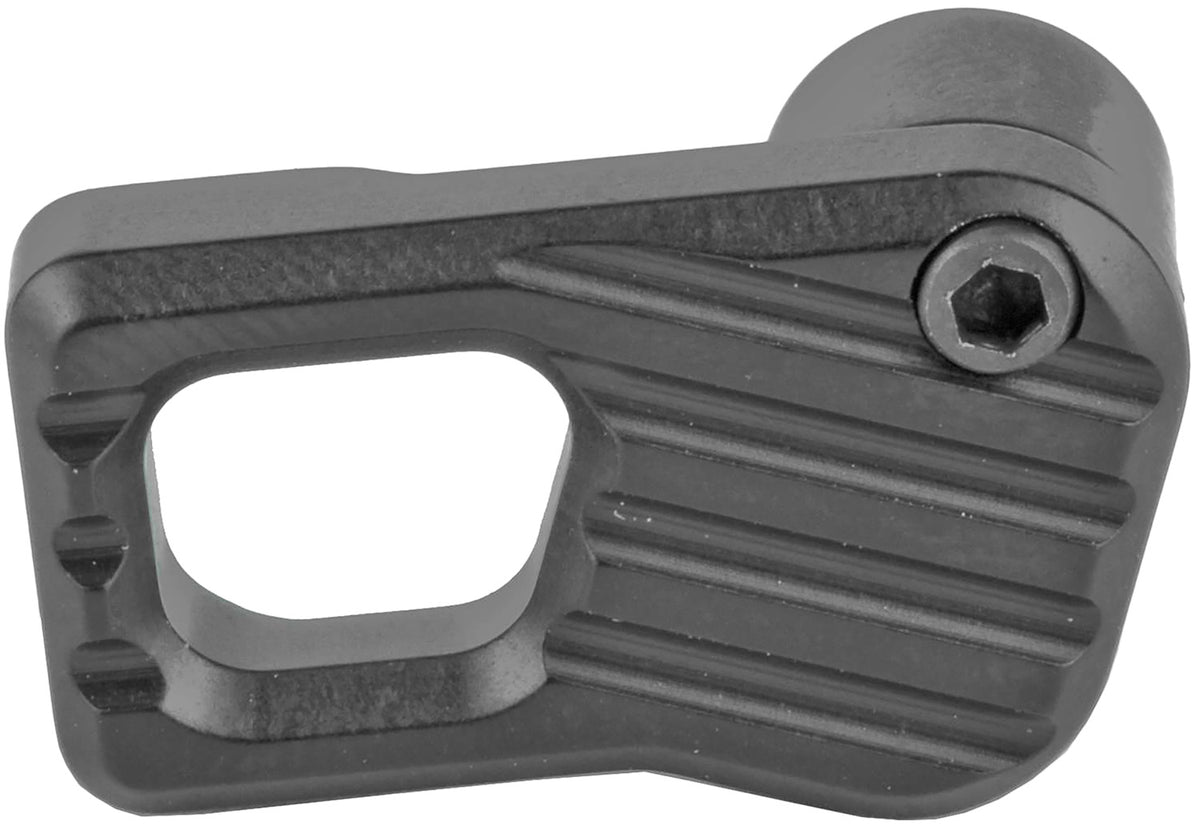 Battle Arms Development Extended Large Magazine Release BADEMMRLB AR-15/AR-10 Black Anodized 7075-T6 Aluminum