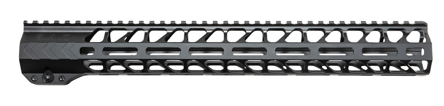 Battle Arms Development BADWH15MLOK 15" M-LOK Free-Float Handguard 6061-T6 Aluminum Black