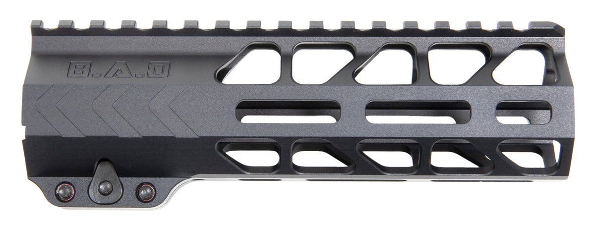 Battle Arms Development BAD-WH6.7-MLOK 6.70" M-LOK Free-Float Handguard 6061-T6 Aluminum Black