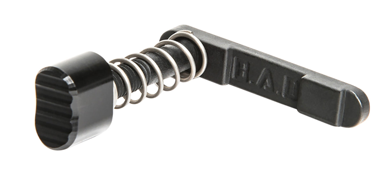 Battle Arms Development Enhanced Magazine Release Kit BADMRKPK2 for AR-15/AR-10 Black Phosphate Steel