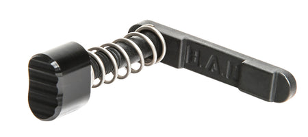 Battle Arms Development Enhanced Magazine Release Kit BADMRKPK2 for AR-15/AR-10 Black Phosphate Steel