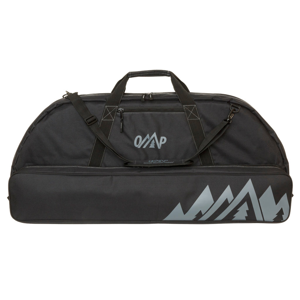 October Mountain Black 41 in. Compound Bow Case with Shoulder Strap
