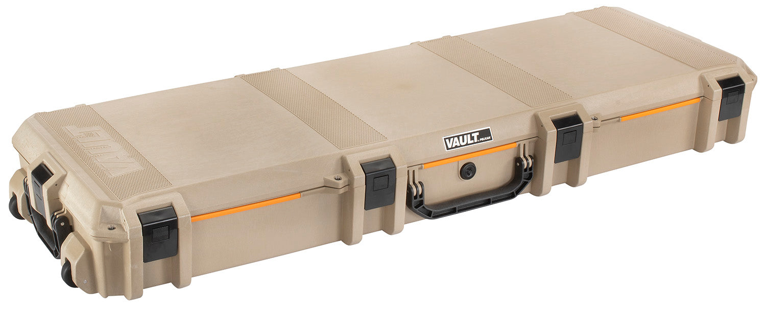 Pelican VCV800 Vault 53" Tan Polymer Double Rifle Case Lockable