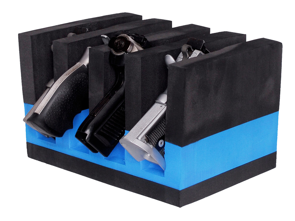 GPS Bags F400CRN 4-Handgun Foam Pistol Cradle Medium Frame