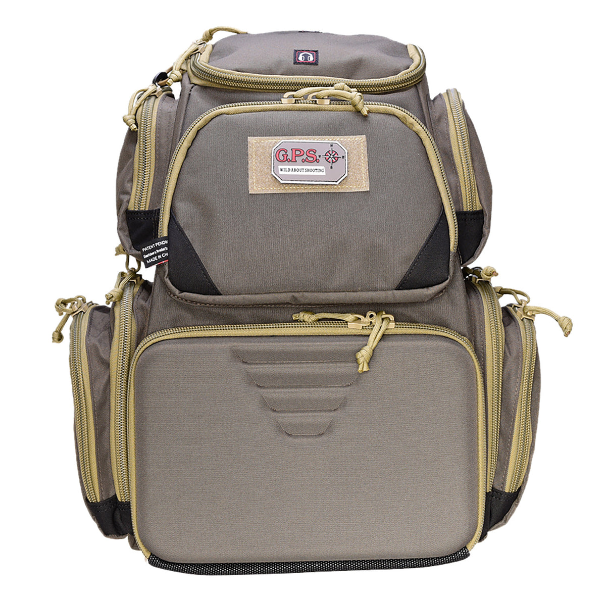 GPS 1611SC Olive Sporting Clays Backpack with Removable Hull Bag and Rain Cover