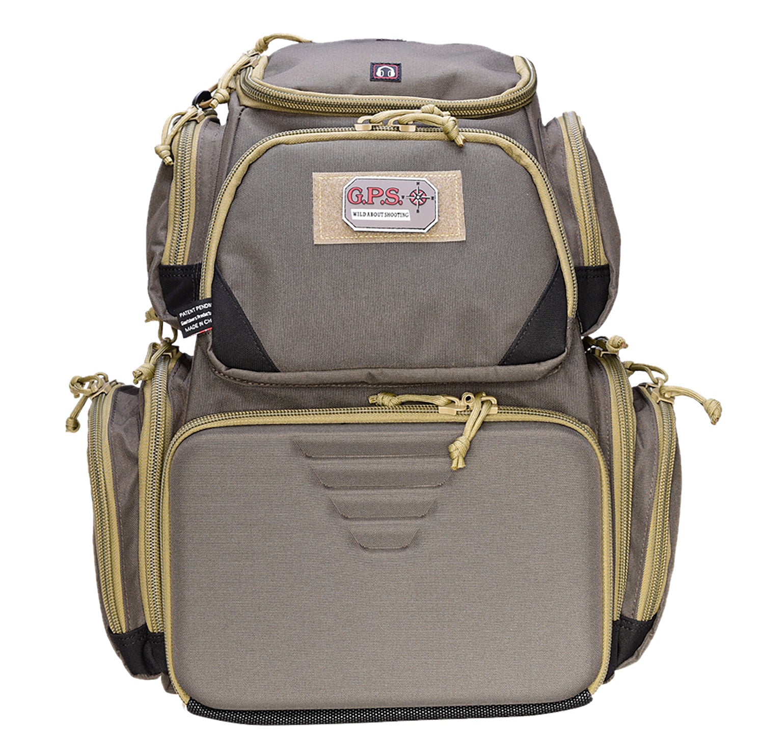 GPS 1611SC Olive Sporting Clays Backpack with Removable Hull Bag and Rain Cover