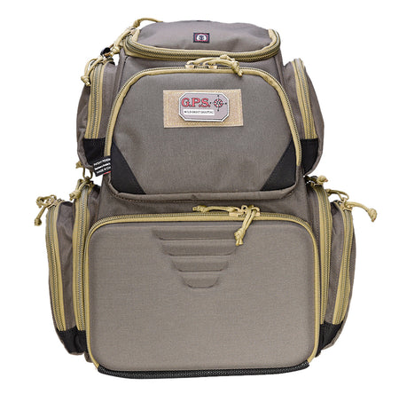 GPS 1611SC Olive Sporting Clays Backpack with Removable Hull Bag and Rain Cover