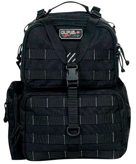 GPS T1913BPB Tactical Range Backpack Black 1000D Polyester Visual ID System