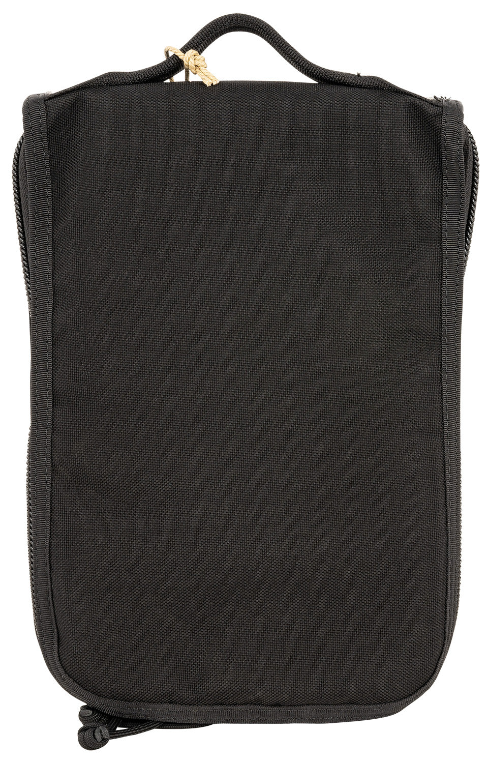 GPS Bags Tactical Black Pistol Case 1000D Polyester, 4 Magazine Pockets, Lockable Zippers, 1 Handgun Capacity