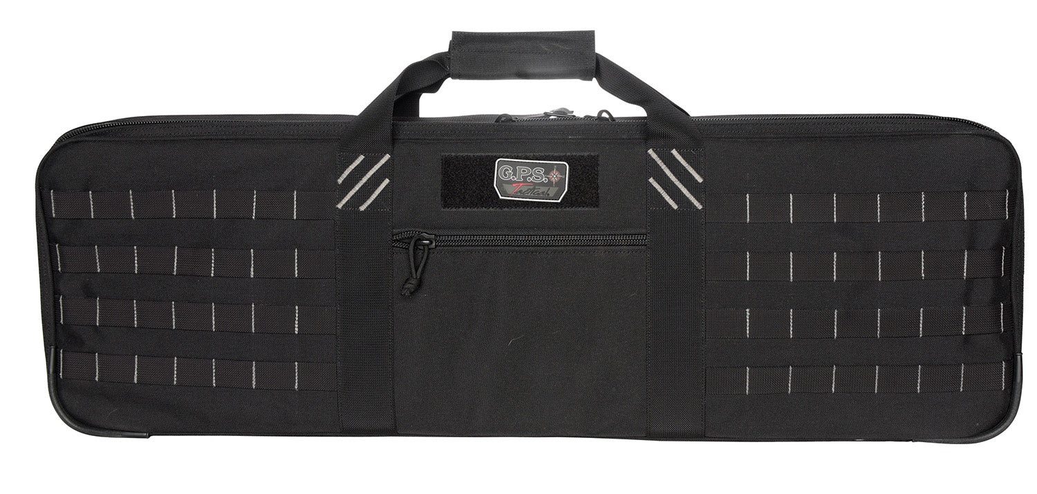 GPS Bags T34SWCB Special Weapons Black 1000D Nylon Rifle Case with Internal Mag Storage Pouches