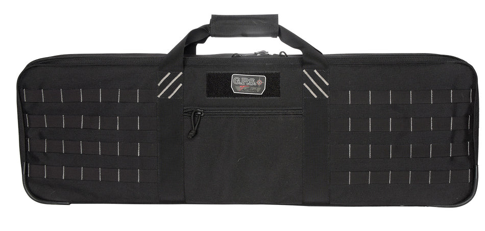 GPS Bags T34SWCB Special Weapons Black 1000D Nylon Rifle Case with Internal Mag Storage Pouches
