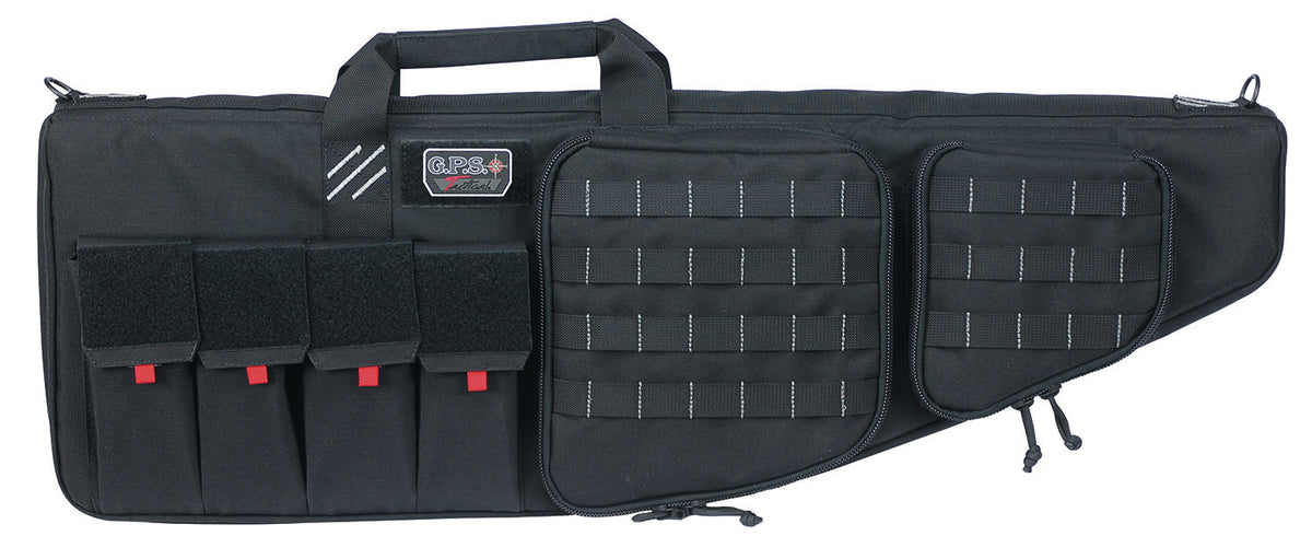 GPS Bags T35ARB Tactical AR Weapons Case Black 35" 1000D Nylon with Lockable Zippers & Storage Pockets