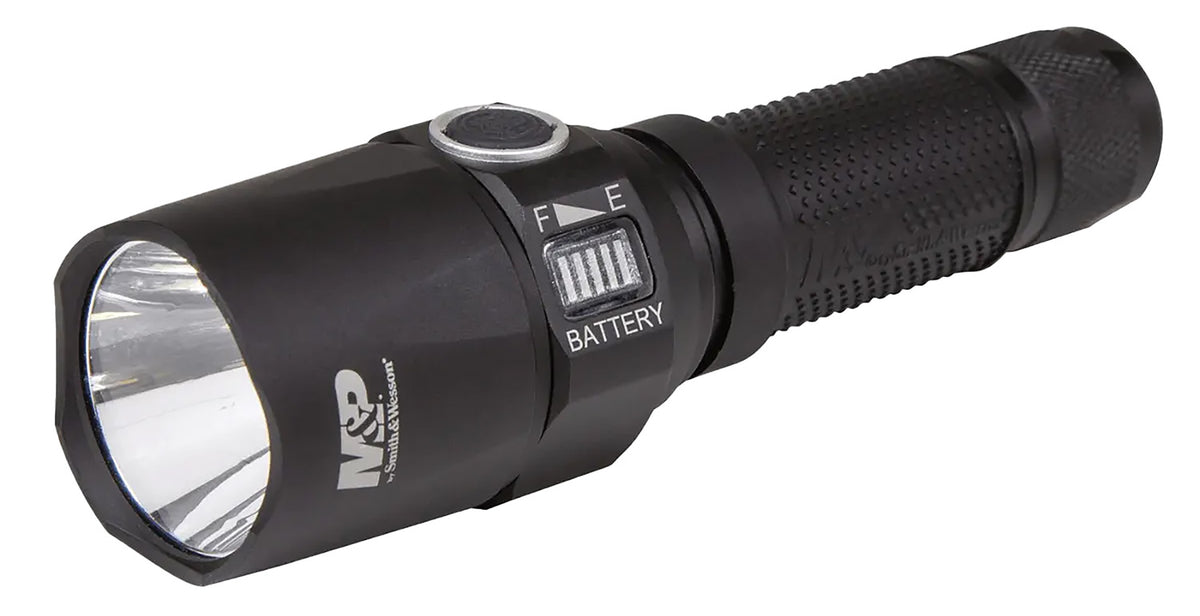 M&P Accessories Night Terror Compact Black 3236 Lumens USB Rechargeable Cree XHP70 LED Flashlight