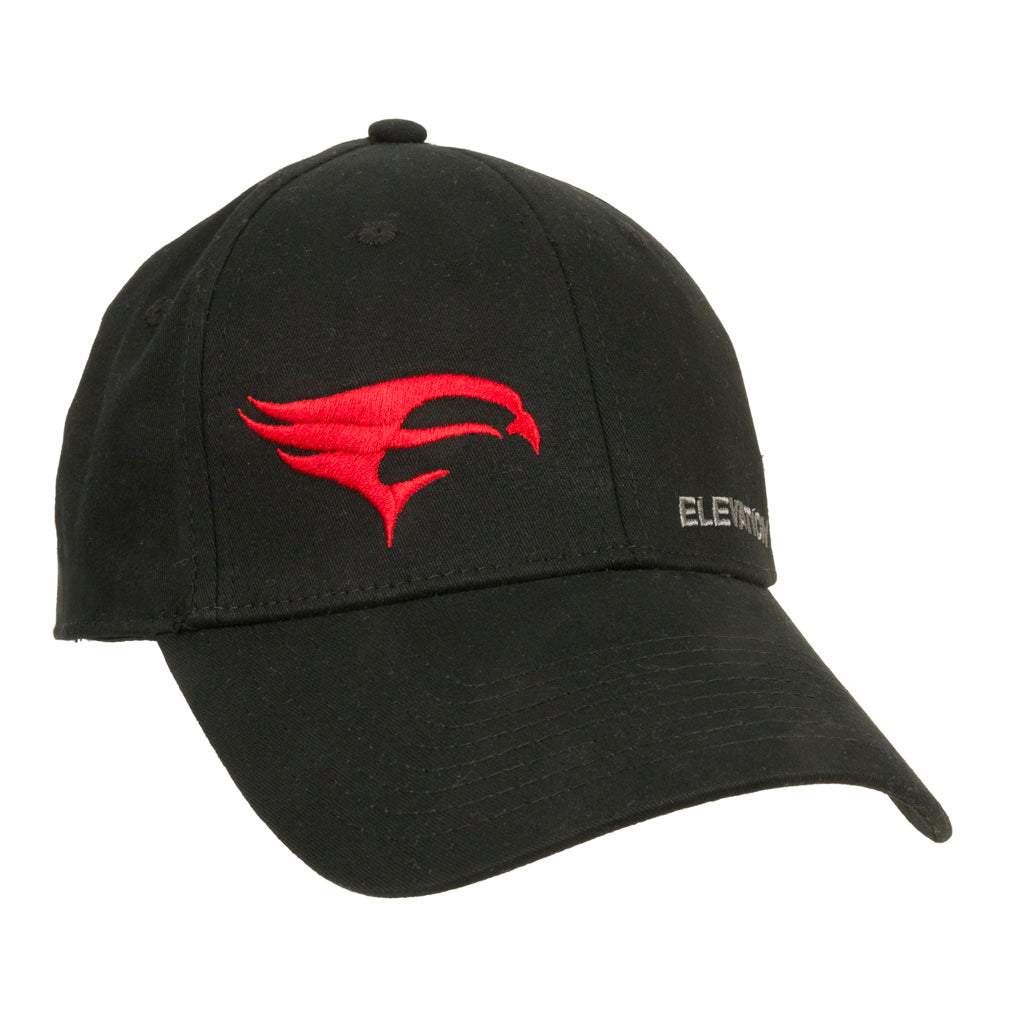 Elevation Embroidered Logo Hat Red/Black Universal