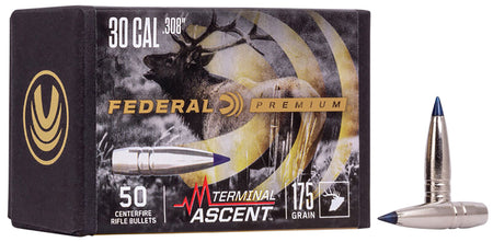 Federal PB308TA3 Terminal Ascent .308 215gr Bonded Component Bullets Box of 50
